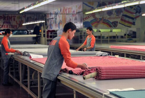 Textile factories Uztex Chirchik and Eurotex Global in Uzbekistan