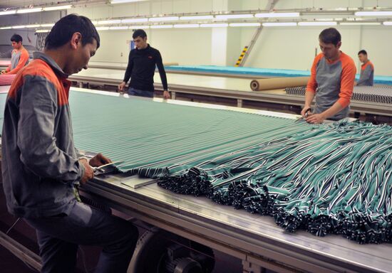 Textile factories Uztex Chirchik and Eurotex Global in Uzbekistan