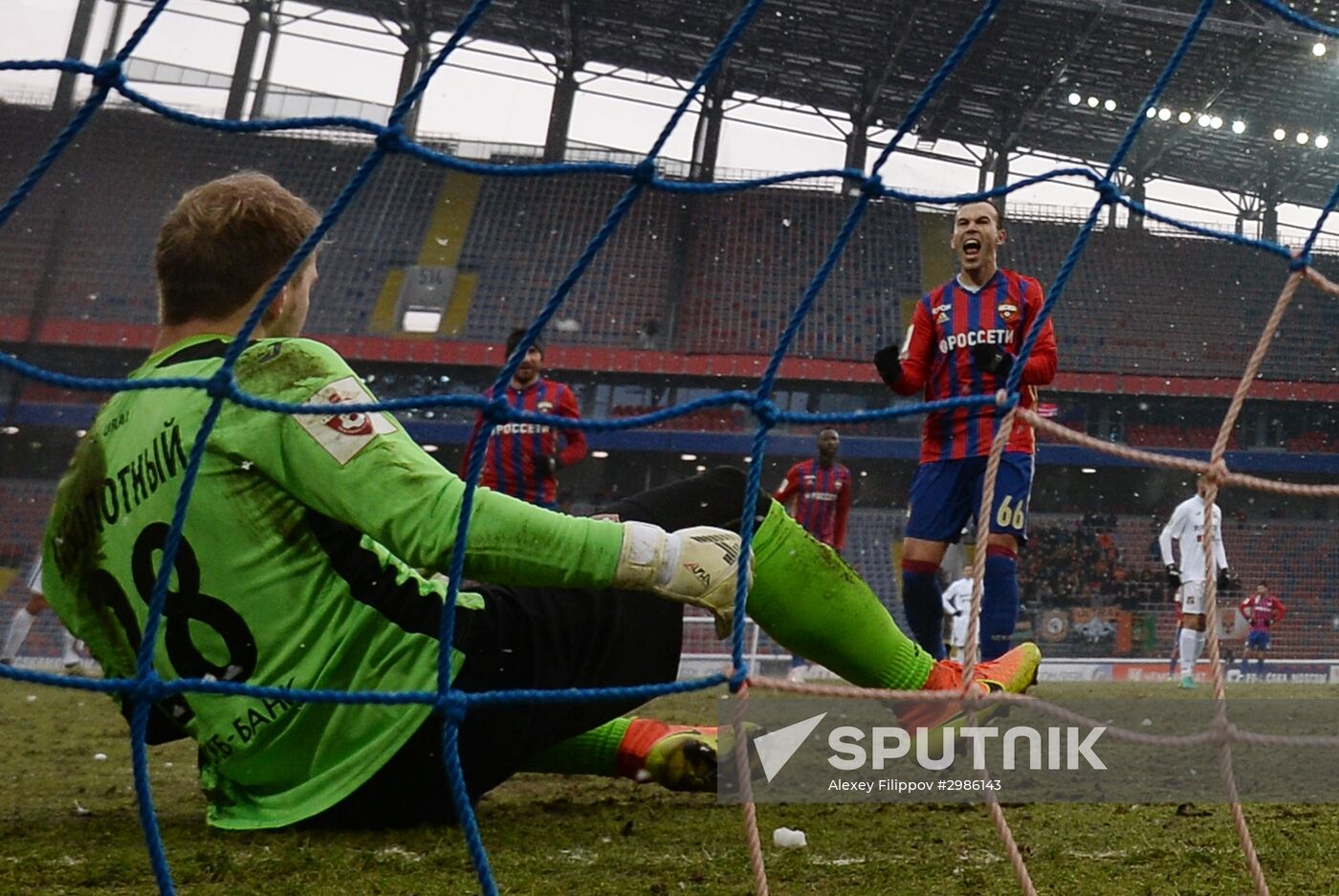 Football. Russian Premier League. CSKA vs. Ural