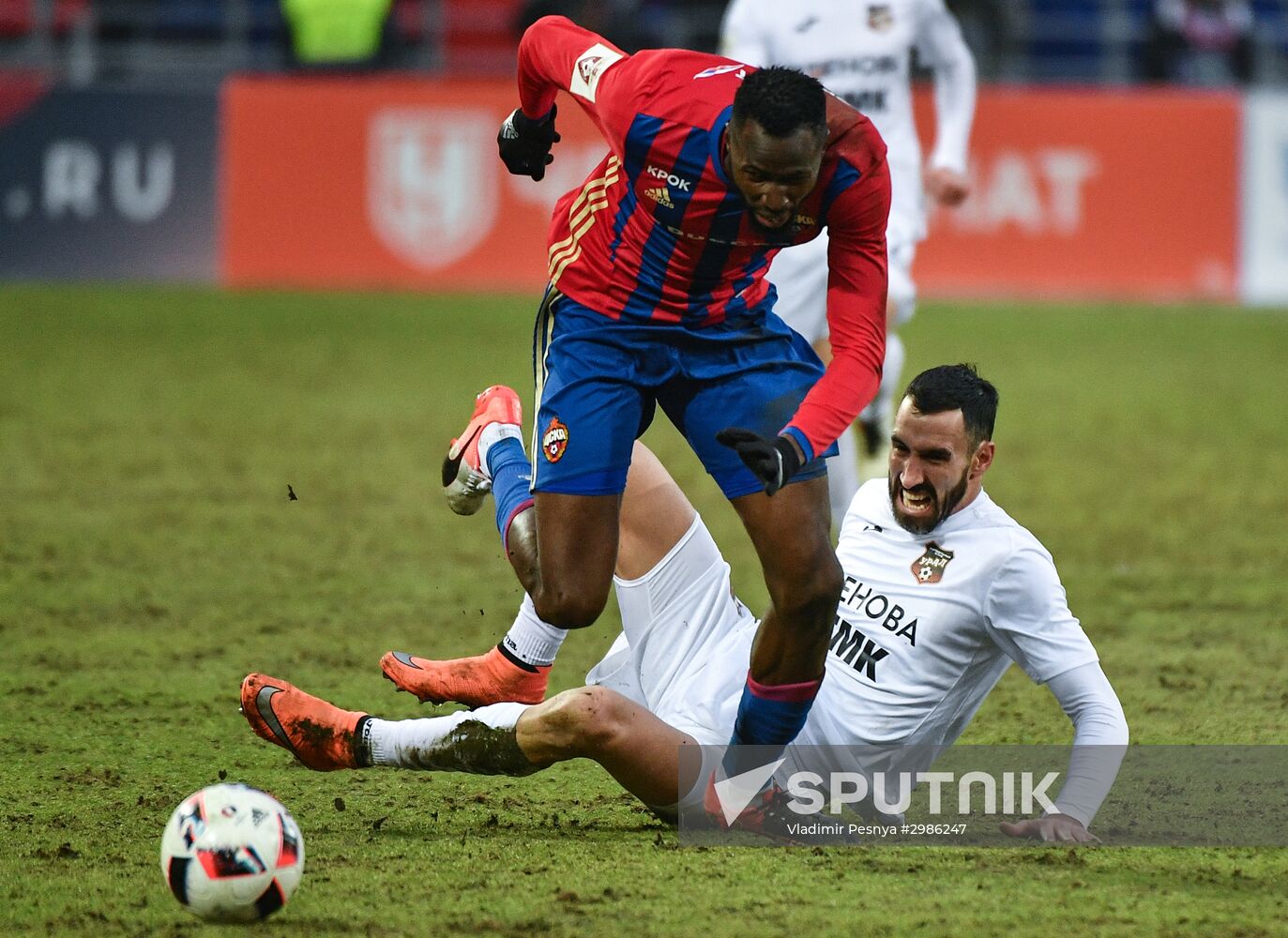 Football. Russian Premier League. CSKA vs. Ural