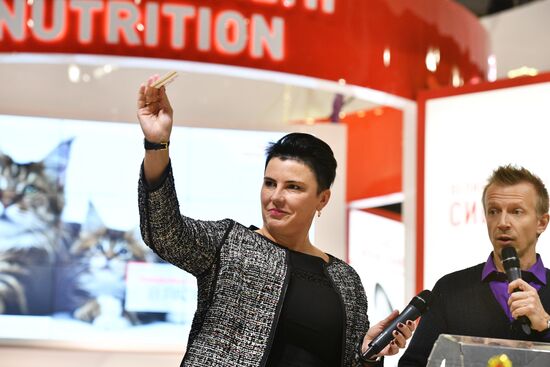 Grand Prix Royal Canin cat show in Moscow