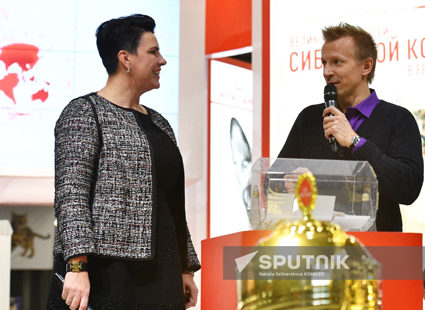 Grand Prix Royal Canin cat show in Moscow