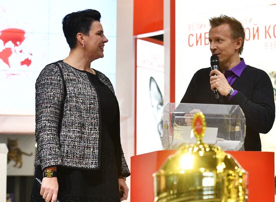 Grand Prix Royal Canin cat show in Moscow