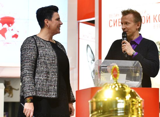 Grand Prix Royal Canin cat show in Moscow