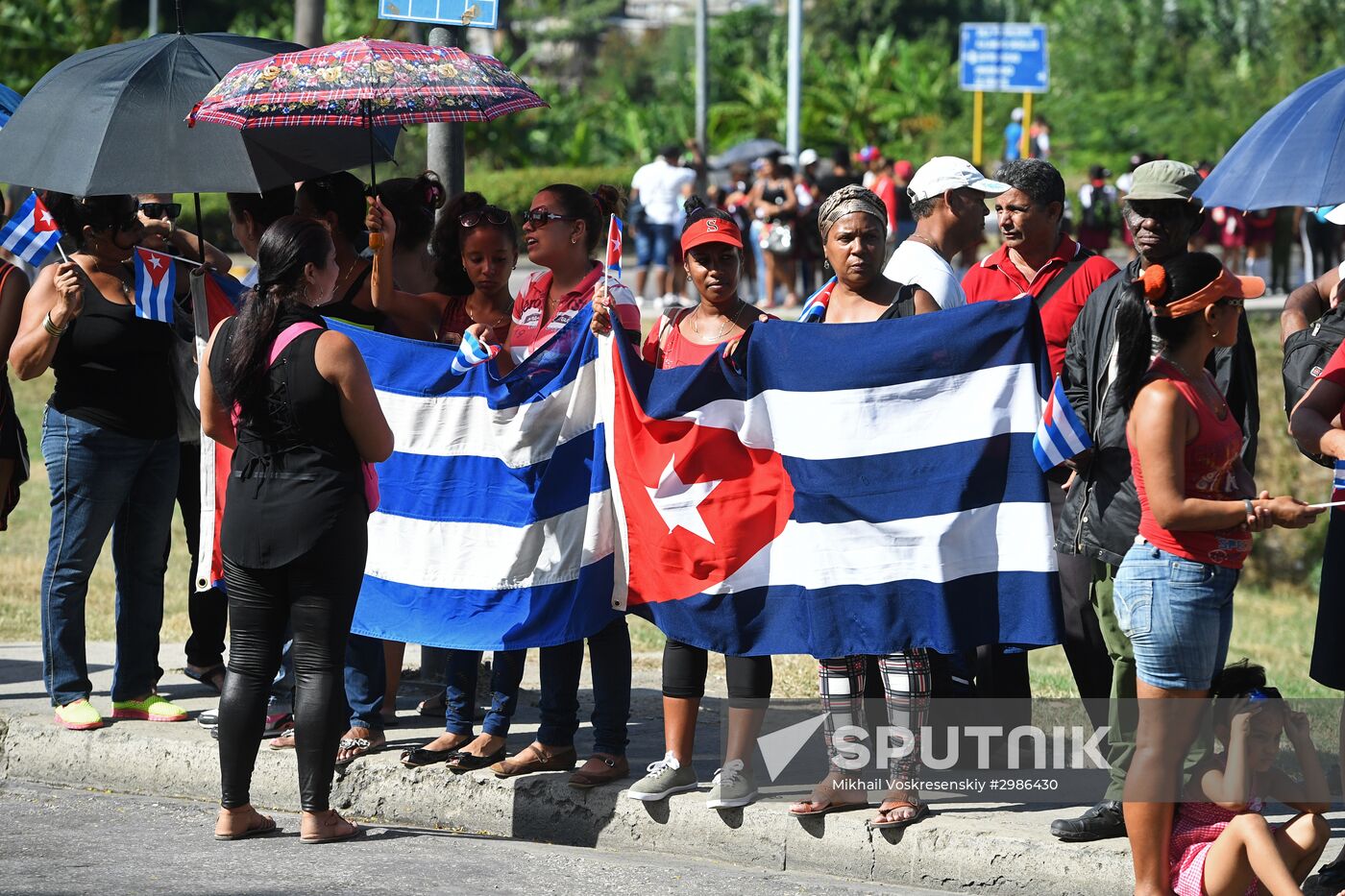 Santiago de Cuba on the eve of Fidel Castro's funerals