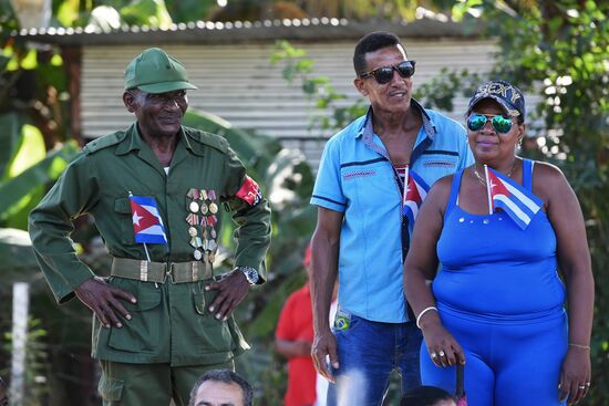 Santiago de Cuba on the eve of Fidel Castro's funerals