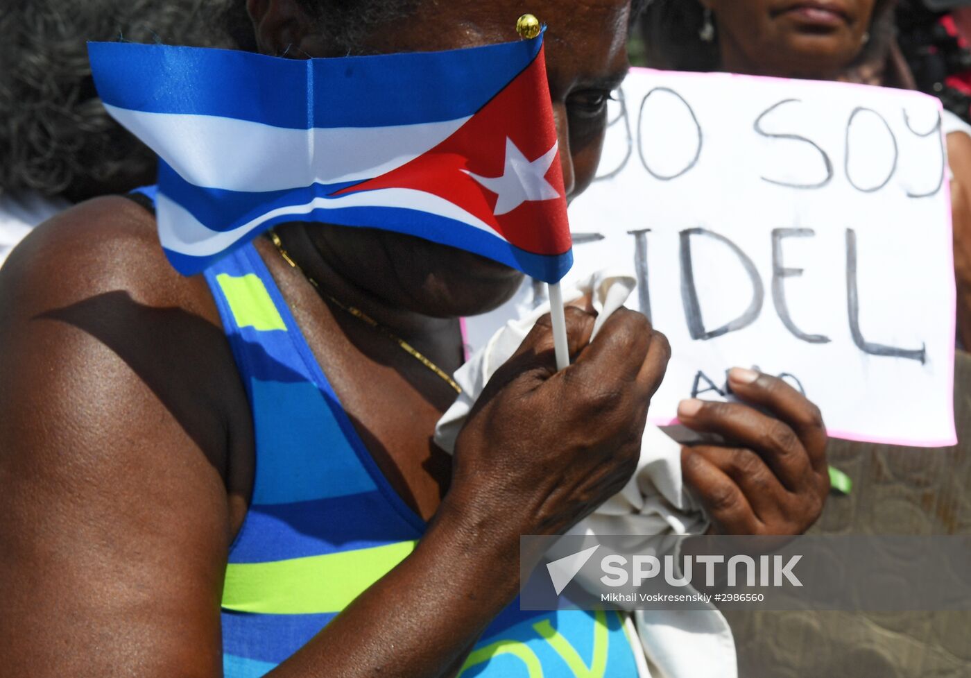 Santiago de Cuba during Fidel Castro's funeral