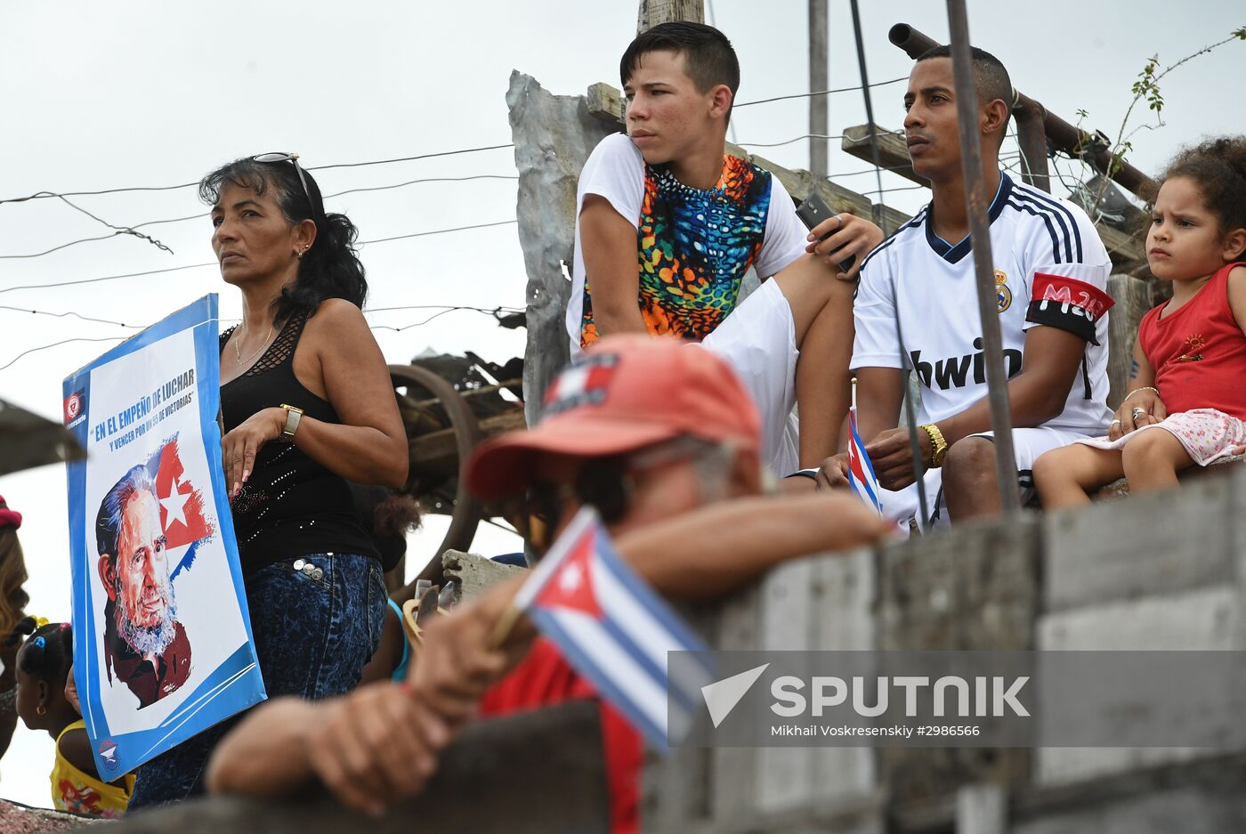 Santiago de Cuba during Fidel Castro's funeral