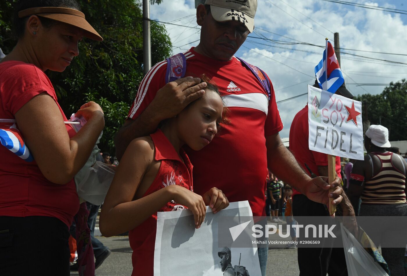 Santiago de Cuba during Fidel Castro's funeral