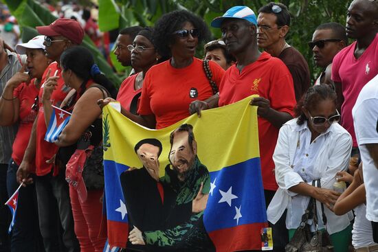 Santiago de Cuba on the eve of Fidel Castro's funerals