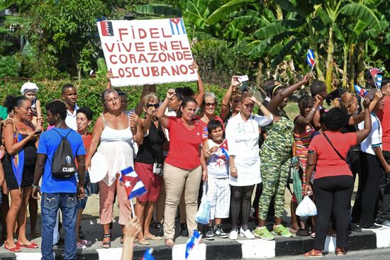 Santiago de Cuba ahead of Fidel Castro's funeral