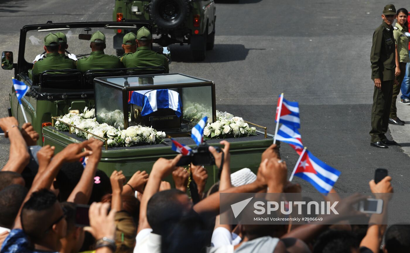 Santiago de Cuba ahead of Fidel Castro's funeral