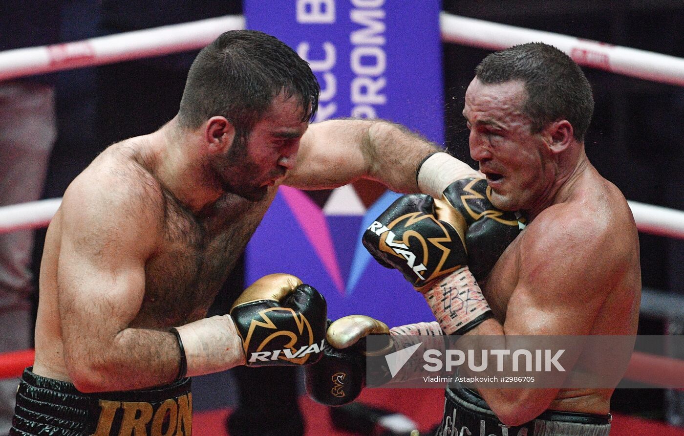 Boxing. Denis Lebedev vs. Murat Gassiev