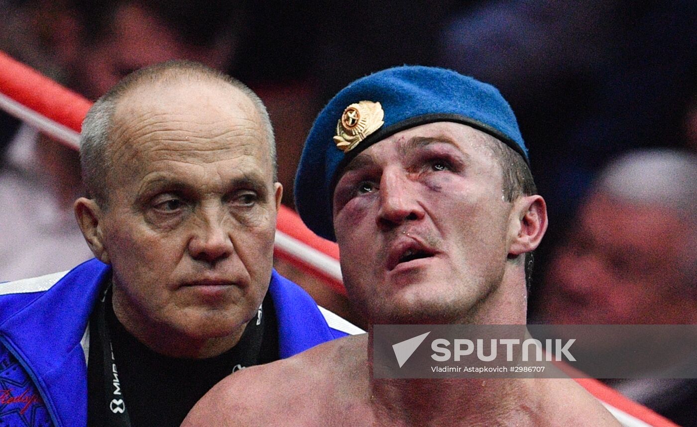 Boxing. Denis Lebedev vs. Murat Gassiev