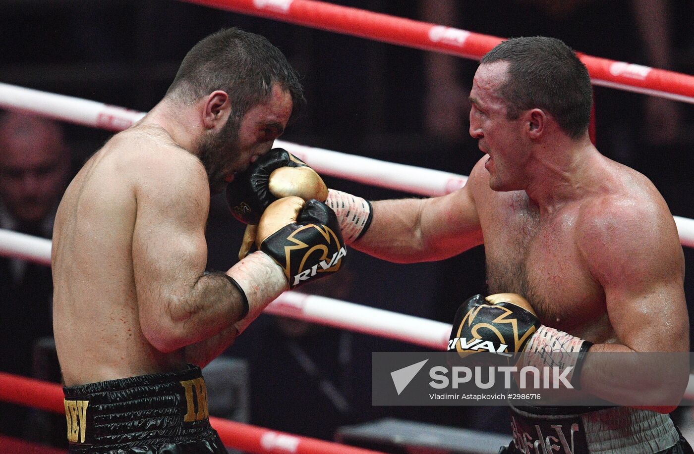 Boxing. Denis Lebedev vs. Murat Gassiev