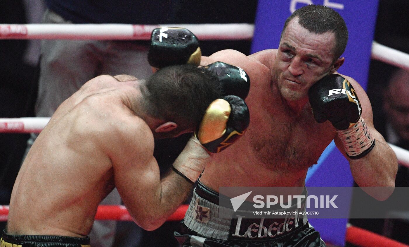 Boxing. Denis Lebedev vs. Murat Gassiev
