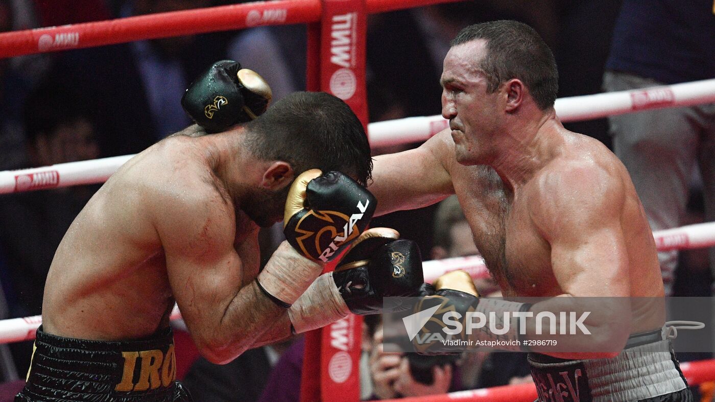 Boxing. Denis Lebedev vs. Murat Gassiev