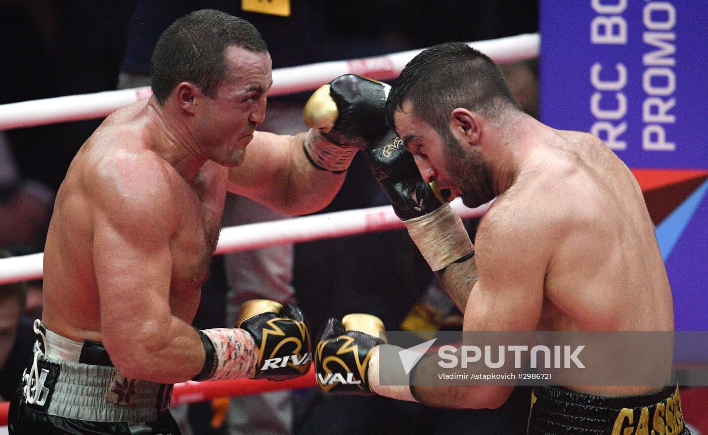 Boxing. Denis Lebedev vs. Murat Gassiev