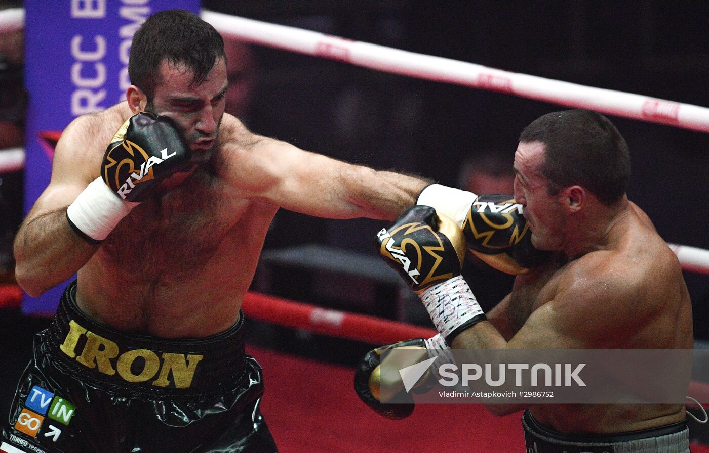 Boxing. Denis Lebedev vs. Murat Gassiev