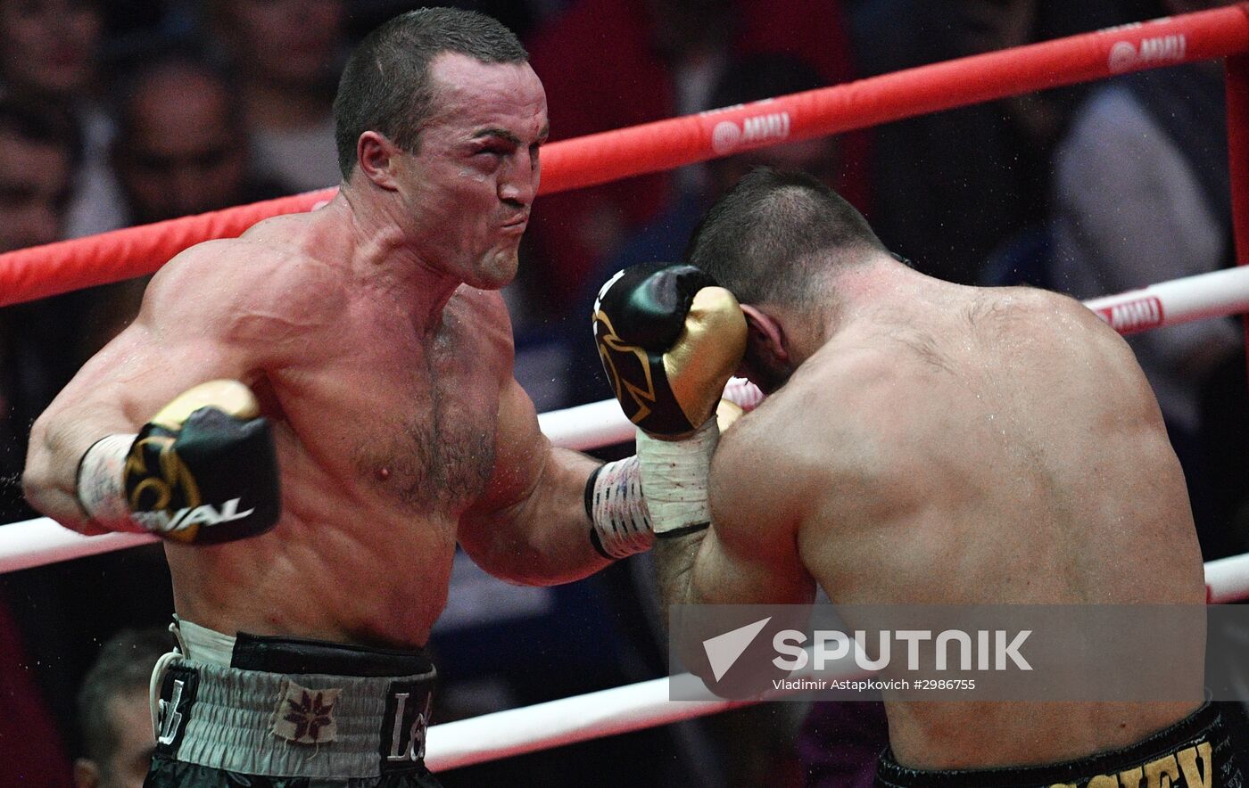 Boxing. Denis Lebedev vs. Murat Gassiev