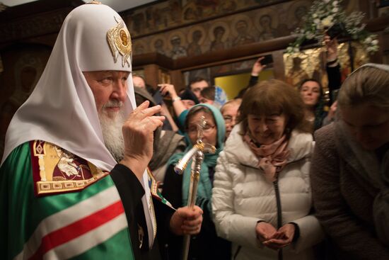 Patriarch Kirill visits France