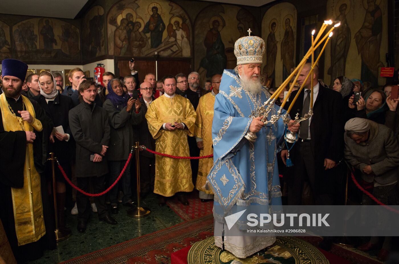 Patriarch Kirill visits France