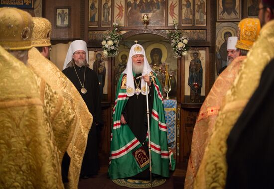 Patriarch Kirill visits France