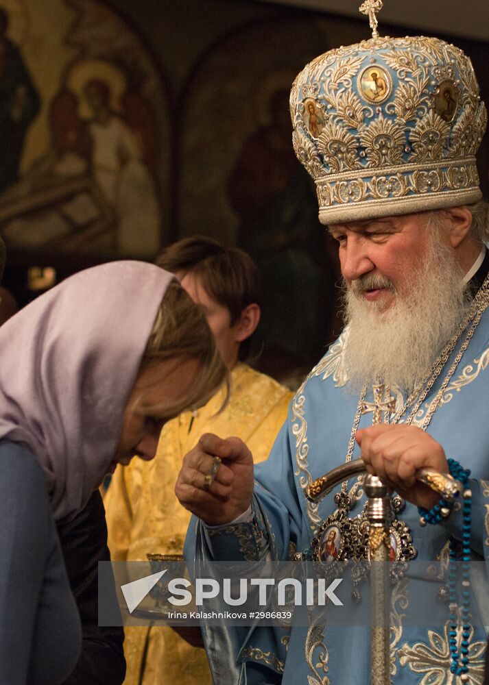 Patriarch Kirill visits France