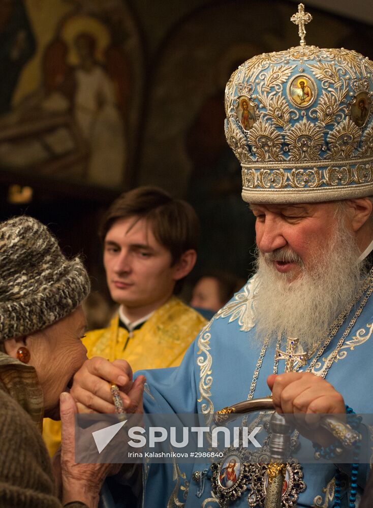 Patriarch Kirill visits France