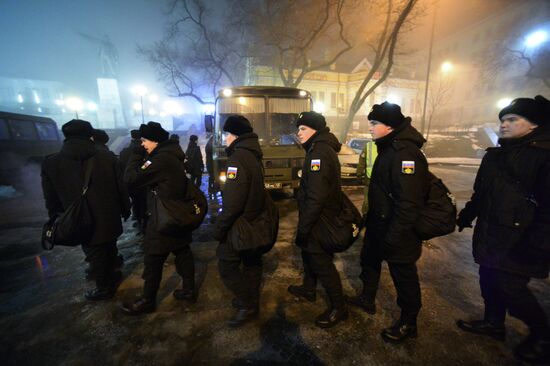Military draft in Vladivostok