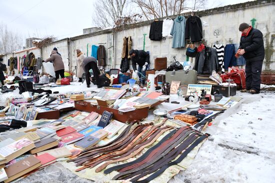 Flea market in Kiev