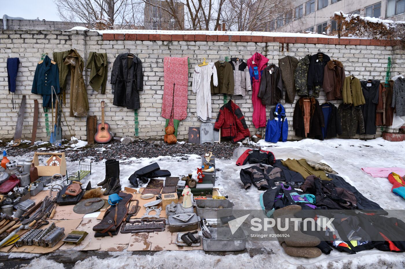 Flea market in Kiev