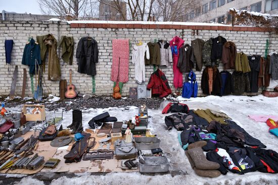 Flea market in Kiev