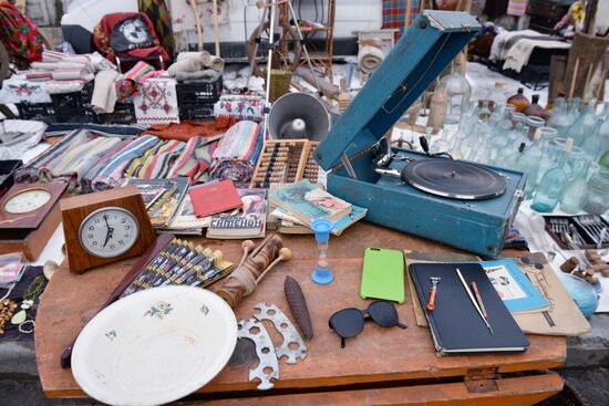 Flea market in Kiev