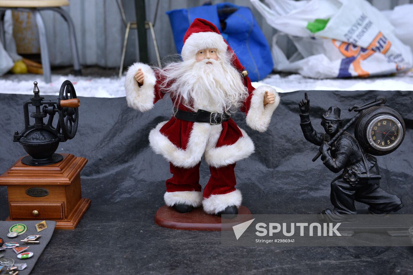 Flea market in Kiev