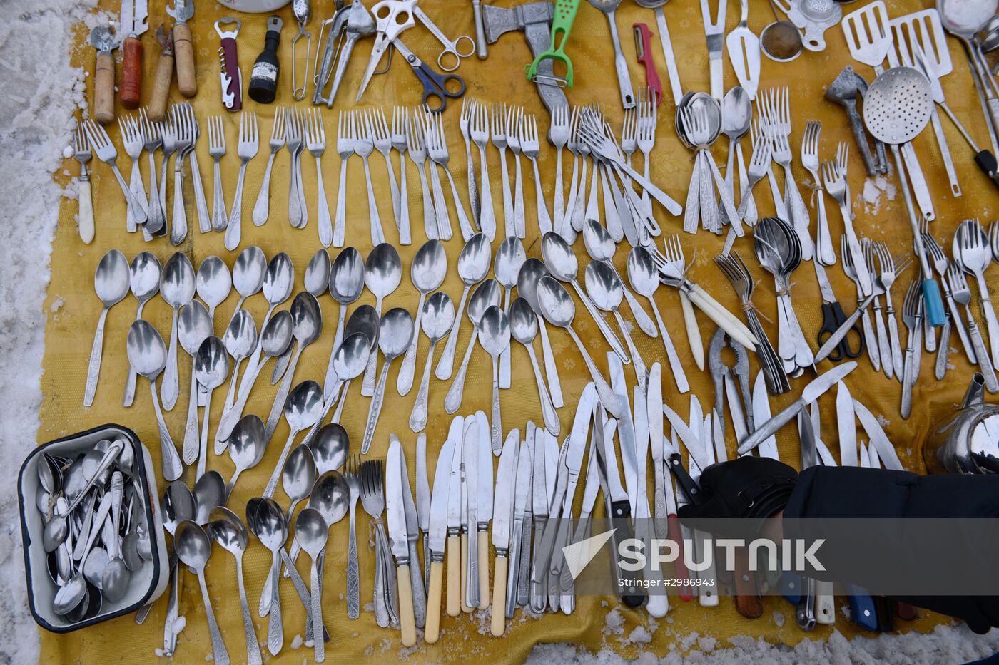 Flea market in Kiev