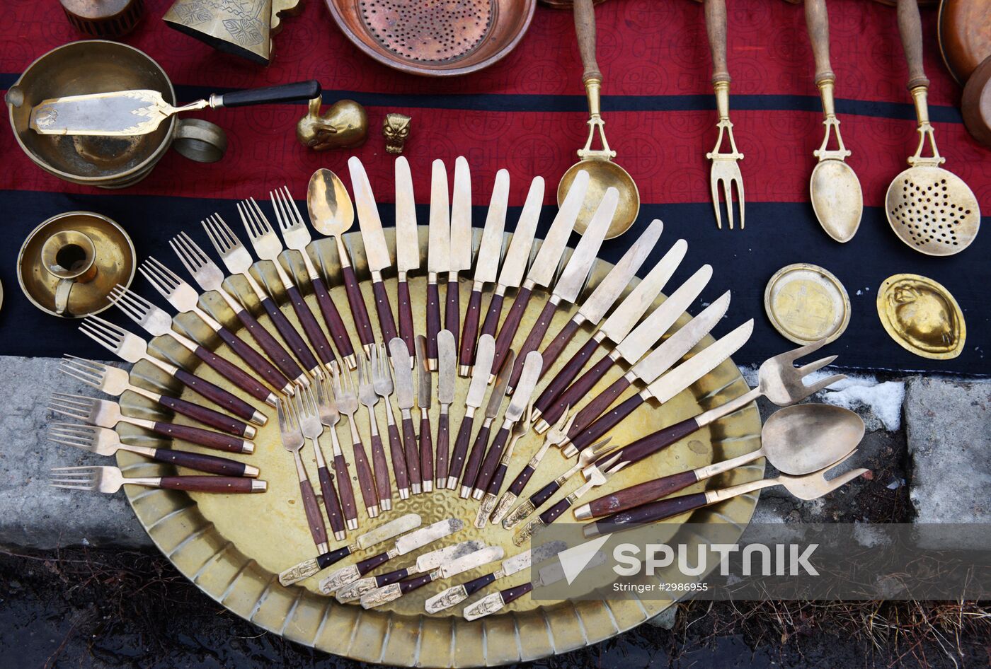Flea market in Kiev