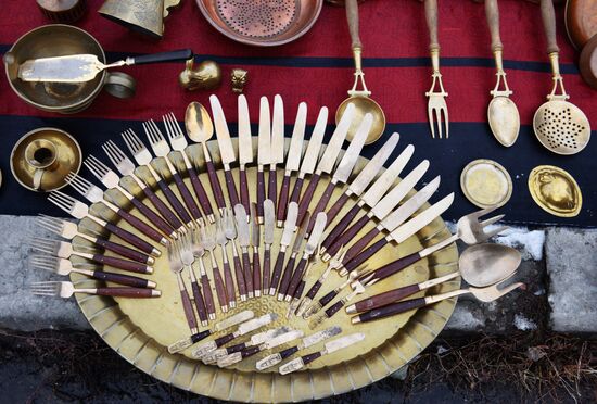 Flea market in Kiev