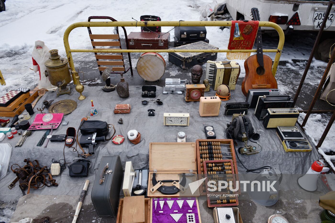Flea market in Kiev