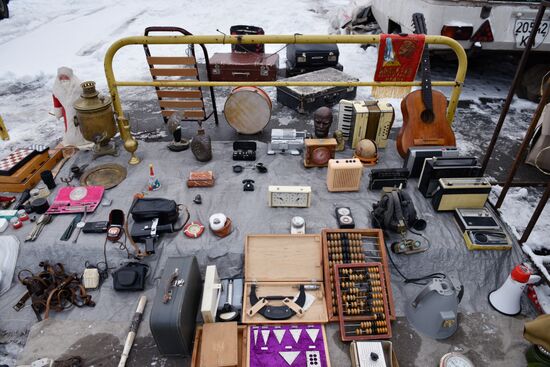 Flea market in Kiev