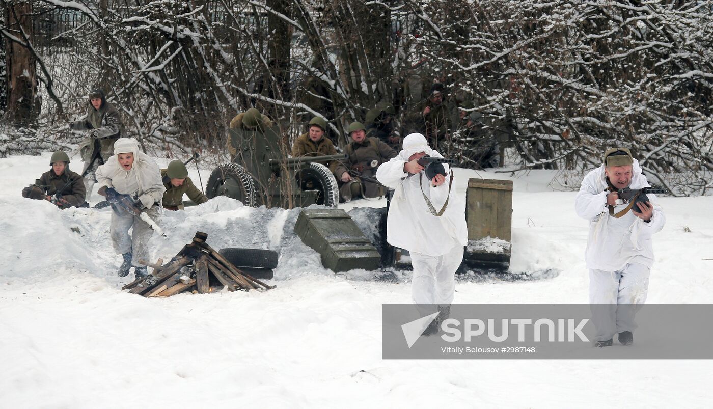 The Main Frontier military and historical festival marks 75th anniversary of Battle of Moscow