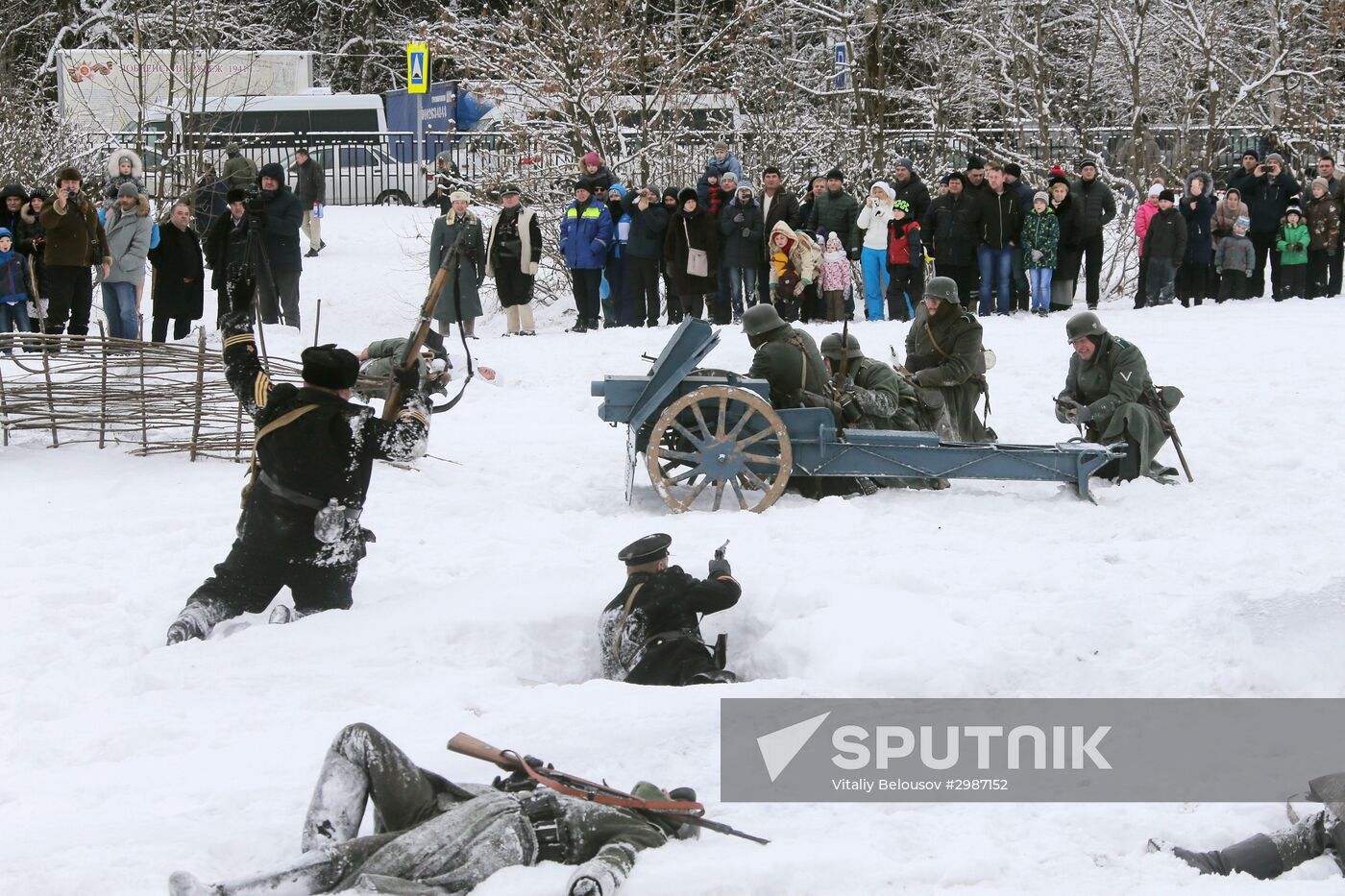 The Main Frontier military and historical festival marks 75th anniversary of Battle of Moscow