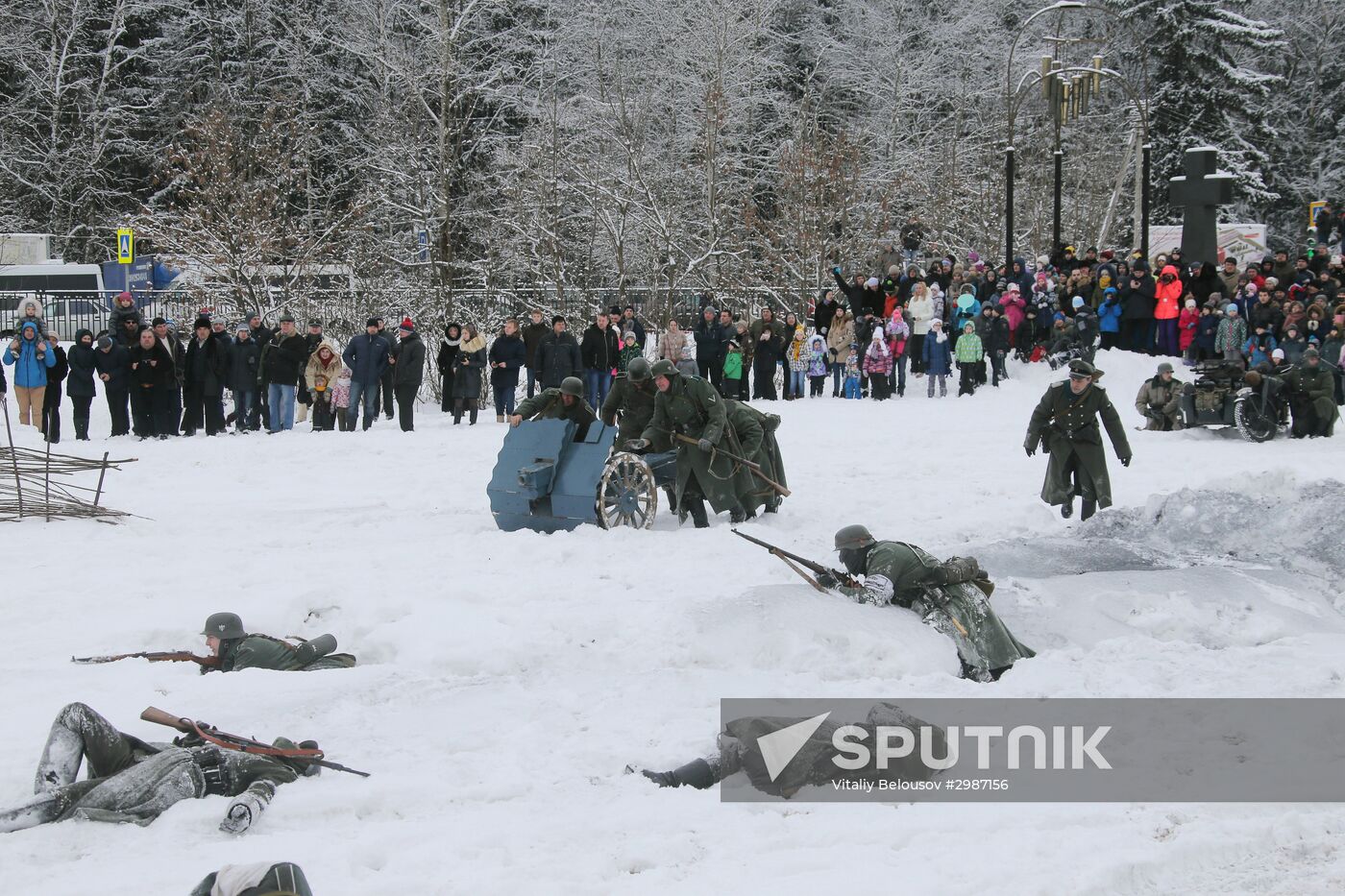 The Main Frontier military and historical festival marks 75th anniversary of Battle of Moscow