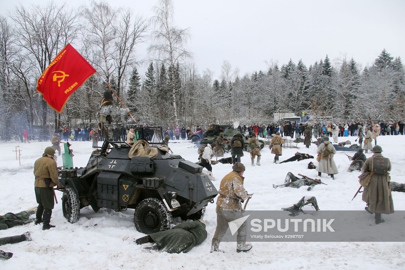 The Main Frontier military and historical festival marks 75th anniversary of Battle of Moscow