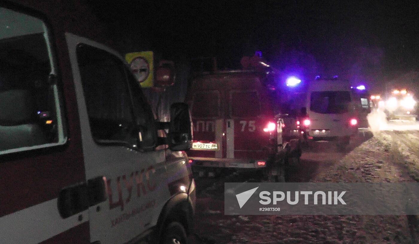Ten children killed in road accident in Khanty-Mansi Autonomous Area