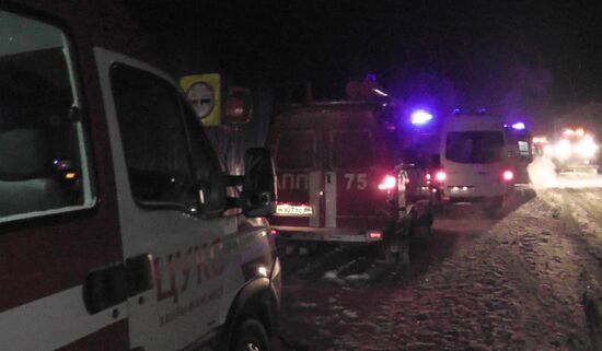 Ten children killed in road accident in Khanty-Mansi Autonomous Area