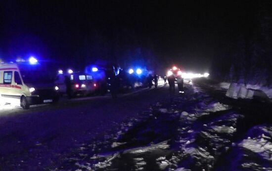 Ten children killed in road accident in Khanty-Mansi Autonomous Area