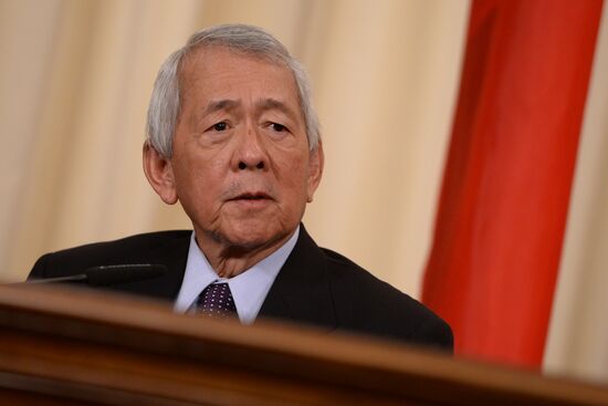 Russian Foreign Minister Sergei Lavrov and his Philippine counterpart Perfecto Yasay meet in Moscow