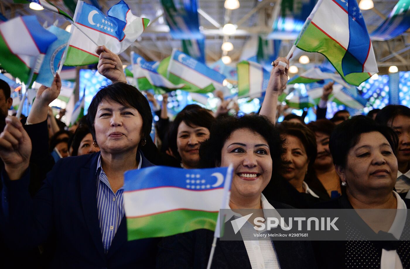 Presidential election in Uzbekistan