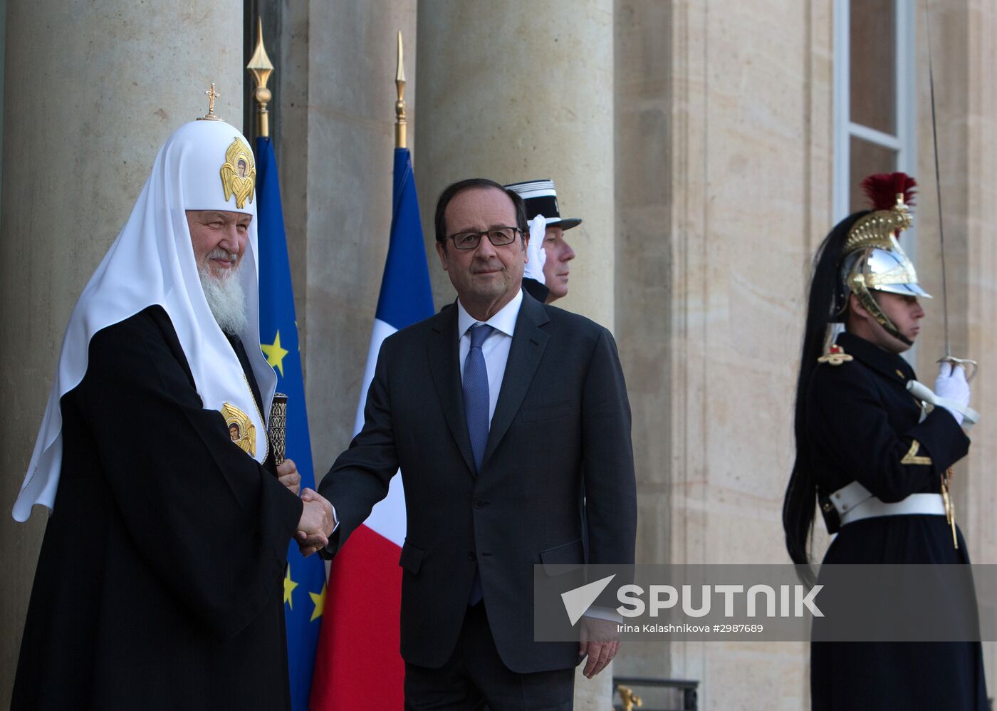 Patriarch Kirill visits Paris